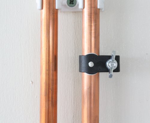 Homemate® Fix-a-Pipe™ x 2 - Quick Pipe Repair Clamp - Black Metal Threaded (BSP) 15mm - No Tools Needed!