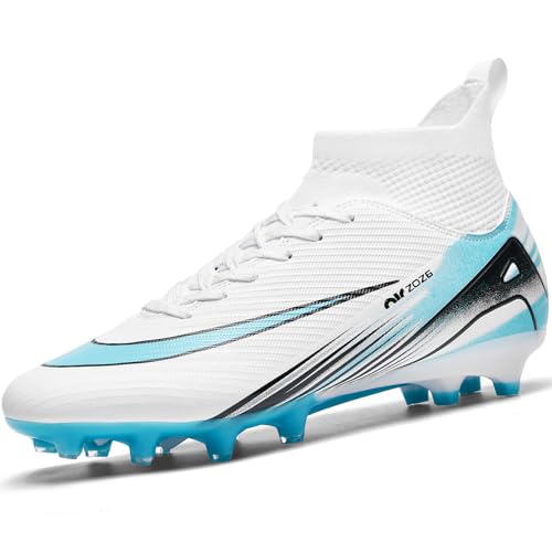 Kmrlofiy Calzado De Fútbol para Hombre Botas De Fútbol Profesionales Spike Aire Libre Zapatillas De Fútbol Hombre Niños Atletismo Training Zapatos De Fútbol Hombre (NIE-4, 36EU)