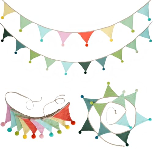 SHIFANQI �y�i���g�o�i�[�t���b�O �t�@�u���b�N�o���e�B���O�o�i�[ �ۈ牀�K�[�����h���� �v���C���[���A�a�����p�[�e�B�[�p�̎O�p�`�̊� �J���t��+�O���[�� 2��