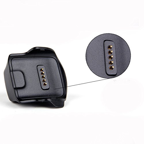 Nuosi Deng Deluxe Charging Dock Charger Cradle for Samsung Galaxy Gear Fit Sm-r350 Smartwatch Smartphone Smart Phone Smart Watch (Samsung Galaxy Gear Sm-r350 Charger Cradle)