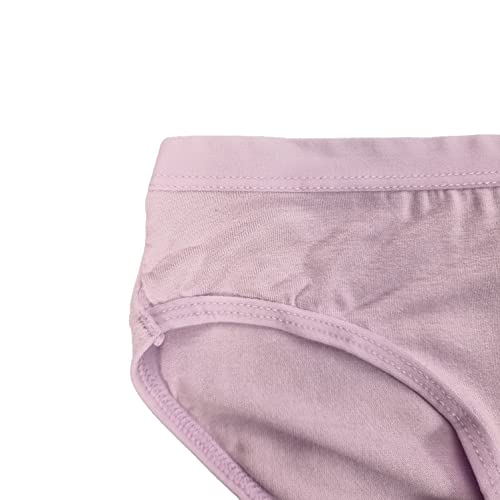 Girls’ Underwear Breathable Bamboo Viscose/Spandex Briefs Ultra Soft and Comfy (5pc Pack)2