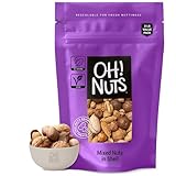 Oh! Nuts Mixed Nuts in Shell - Raw - 100% Natural - 3 lb - Jumbo-Sized Premium Shelled Nuts - Packed in New York Zip-Seal Bag for Exceptional Freshness