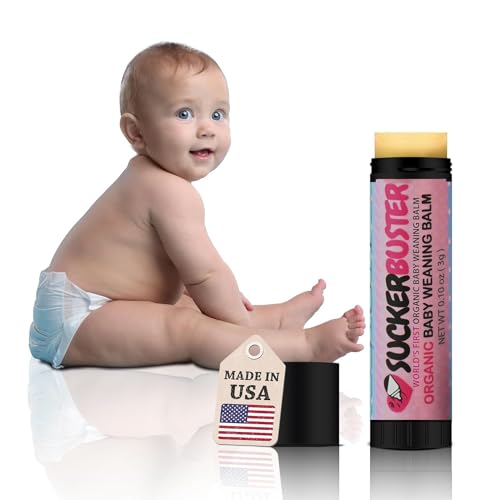 Image of Baby Breastfeeding Weaning Balm Stick - 10oz, Organic Nipple Cream in Balm Stick - Postpartum Essentials, Stop Breastfeeding Essentials