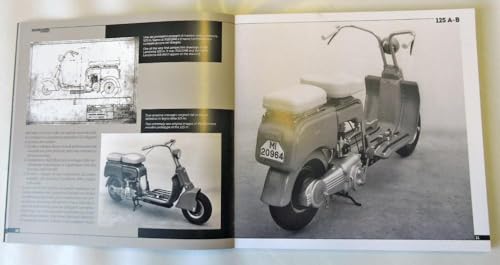 Lambretta 125 A-b histoire modèles documents livre technique