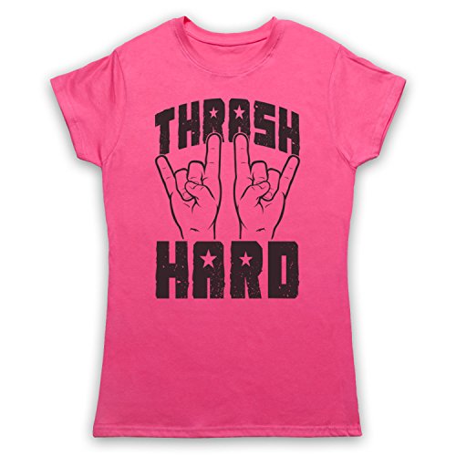 T-Shirt Thrash Hard Metal des Femmes vêtement rock manches courtes