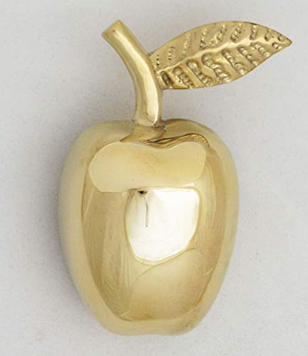 Castelion® Solid Brass Apple Door Knocker - Image 2