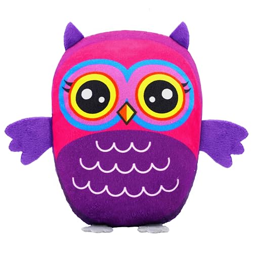 Landahl & Baumann Kuscheltier Eule 16 cm – Weiches Stofftier & Plüschtier für Kinder, Geschenkidee für Jungen & Mädchen, Einschlafhilfe, Spielzeug zum Kuscheln