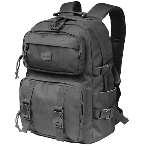 Mochila Casual Ligera Mochilas Escolars Adolescente para Colegio Universidad y Trabajo Mochilas Viaje para Hombre y Mujer Mochila Portatil para 15 Pulgadas,Backpack para Deporte y Negocios(Negro)