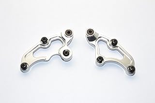 GPM For Tamiya TB04 Upgrade Parts Aluminum Rear Gear Box Upper Plate - 1 Set Silver
