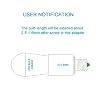 E12 to E26 Converter Chandelier Light Socket to Medium Adapter, Candelabra to Screw in E26 Socket Converter Bulb Base Adapter, E12 to Regular A19 LED Light Bulb Base, 3 Pack