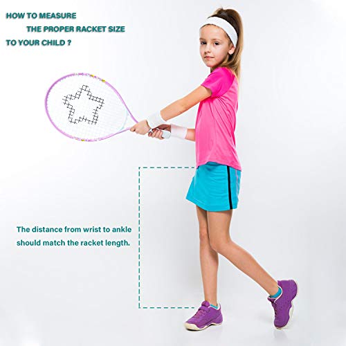 image for AMA SPORT AMA Junior Tennis Racket for Kids Toddlers Starter Tennis Ra