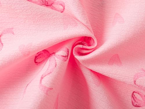 Image of Hupohoi Big Girls Button Down Pajama Set 3pcs Short Sleeve Long Pants with Shorts Crepe Wrinkled Fabric Sleepwear Nighty