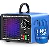 120,000mg/h Ozone Generator, High-Capacity Ozone Odor Eliminator with Negative Ion, Ozone Machine Odor Removal for Car, Home, Pets, Smoke, Commercial/Industrial Use - Covers Up to 6,000 Sq.Ft