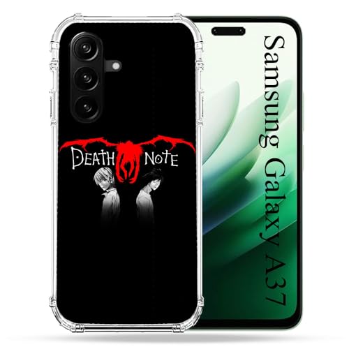 Coque Samsung Galaxy A37 5G résout les risques de casse Manga Death Note Noir