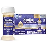 Similac Pro-Total Comfort Infant Formula With Iron, Gentle, Easy-to-Digest Formula, Has 2'-FL HMO for Immune Support, Non-GMO, Ready-to-Feed Baby Formula, 2-fl-oz Bottle, Pack of 8