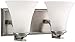 Sea Gull Lighting 44375BLE-965 Somerton 2-Light Wall / Bath in Antique Brushed Nickel