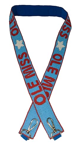 Ole Hotty Miss Toddy Handmade Beaded Purse Strap 47 inches Long And !.5 Inches Wide (Ole)