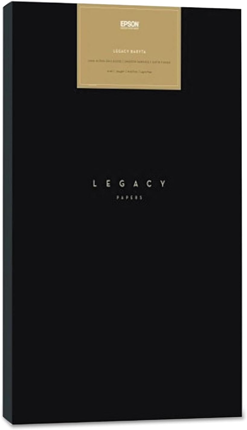 Epson Legacy Etching Textured Matte Paper, 20 Mil, 17X22&Quot;, 25 Sheets