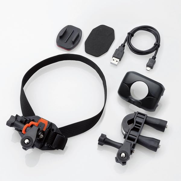 Amazon | ACAM-H01SBK(ブラック) アクションカメラ HD 防水ケ-ス付