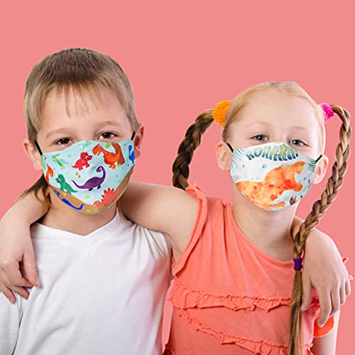 Cikishield 6Pack Kids Face Mask Reusable, Breathable Face Mask For Boys Girls, Adjustable Children Face Mask #TOP5