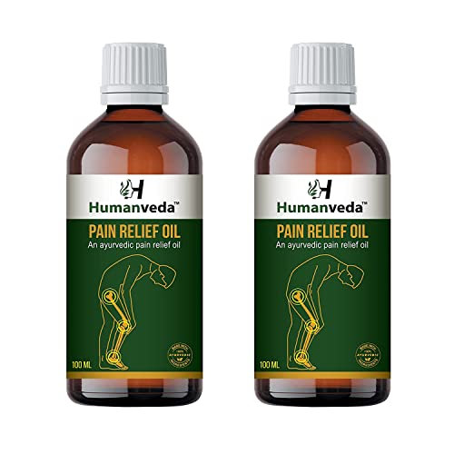 Humanveda Ayurvedic Joint Pain Relief Oil for, Back, Knee, Shoulder and Muscular Pain pack of 2 – 100 ml Humanveda Ayurvedic Joint Pain Relief Oil for, Back, Knee, Shoulder and Muscular Pain pack of 2 – 100 ml