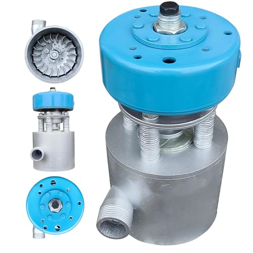 ZHOZHUT 1000W Micro Générateur Incliné Hydro Générateur 1KW 220V Générateur Hydroélectrique avec Connecteur Bleu, Générateur De Turbine à Eau pour Usage Domestique, éclairage, Extérieur,1kw,220V