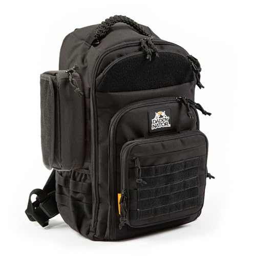 BIG ARNOLD Sac à dos à langer d'une élégance noire absolue pour les pères