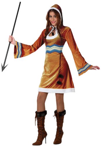Atosa - 16451 - Costume - Déguisement Esquimau Femme Adulte - Taille 3