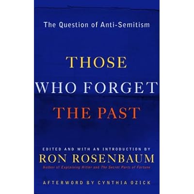 Those Who Forget the Past