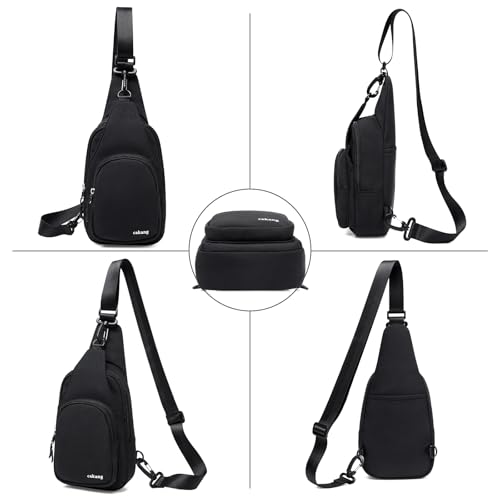 Image of cakang Womens Sling Bag Crossbody Bags for Women Vegan Leather Sling Backpack Daypack Fanny Pack Crossbody Purse Travel
