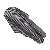 MOTHNUR Wasserdichter Ölresistenter Friseurumhang für Erwachsene Verstellbarer Haarschneideumhang mit Zeitlosem Streifen design Vielseitig für Friseursalons und Schönheitsbehandlungen