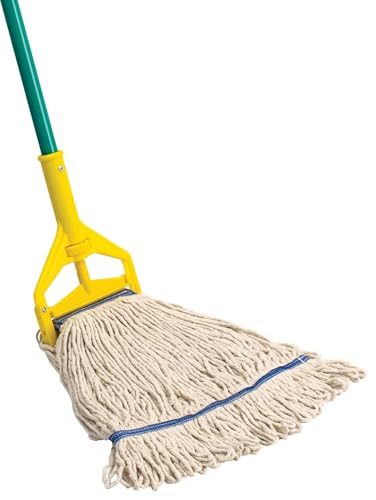 Image of Winco 24 oz White Mop Head, Yarn, Looped End