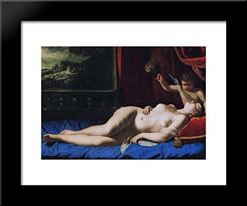 Sleeping Venus 20x24 Framed Art Print by Artemisia Gentileschi