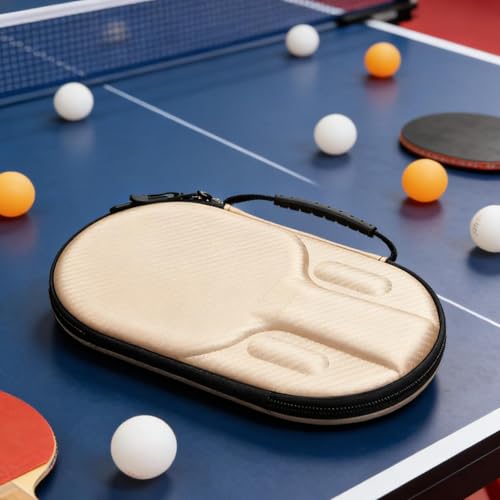 Estuche de tenis de mesa duro para evitar gomas dañadas y roturas en el transporte 3