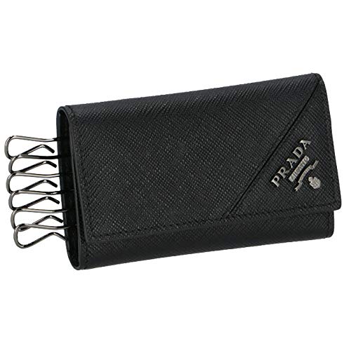 Amazon | [Prada] [プラダ] 型押しカーフスキン メンズ 6連キー