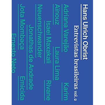 Capa do livro Hans Ulrich Obrist: Entrevistas brasileiras - Volume 2