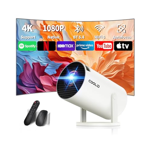 Mini Proiettore 1080P HD,Proiettore Portatile con WiFi 6 BT 5.4,Videoproiettore...