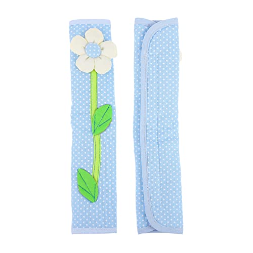 KOMBIUDA 2 Guantes Para Manija De Refrigerador Protector Para Manija De Puerta De Refrigerador Protector Para Manija De Refrigerador De Manija De Refrigerador Tela Azul