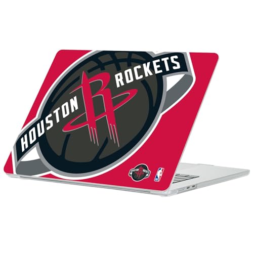 Coque MacBook Air 13.6 anti-rayures Houston Rockets transparente NBA