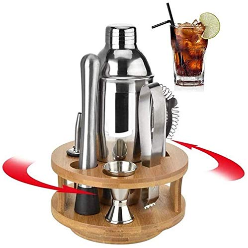 Kit Bartender: Juego de 10 piezas con coctelera y accesorios miniatura 4