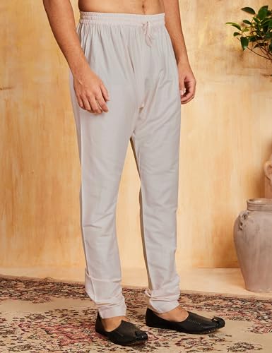 Image of Amazon Brand - Symbol Men's Cotton Blend Printed Kurta Pyjama Set