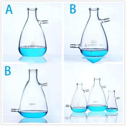 Flacon d'aspiration en verre de laboratoire de qualité supérieure - 3