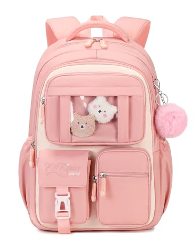 DivingBirds Cartable Fille Primaire CE1 CE2 CM1 CM2 Sac...