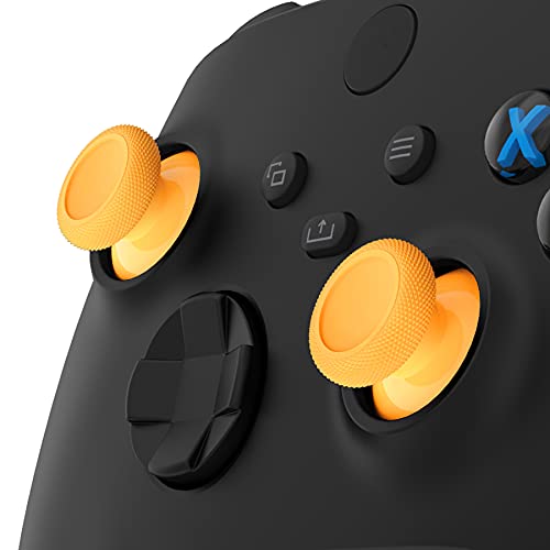 Image of eXtremeRate Replacement Thumbsticks for Xbox Series X & S Controller, Joysticks Repair Kit for Xbox Wireless Controller, Custom Analog Stick Buttons for Xbox One S /X /Elite Controller - Caution Yellow