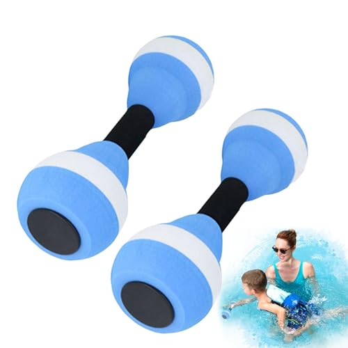 Las pesas de agua para el ejercicio de la piscina: pesos Aqua flotantes, espuma de alta densidad | Equipo de entrenamiento de hidroterapia de material seguro para entrenamientos de resistenci