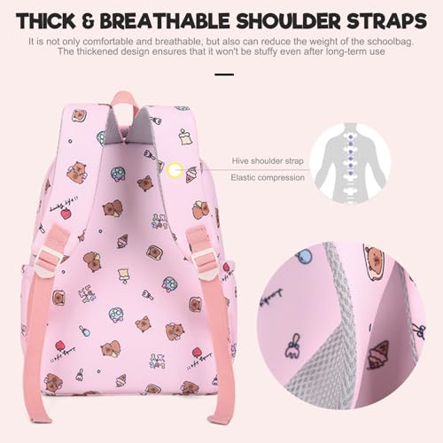 Pack sac à dos Capybara drôle : le cadeau parfait pour la rentrée - 4