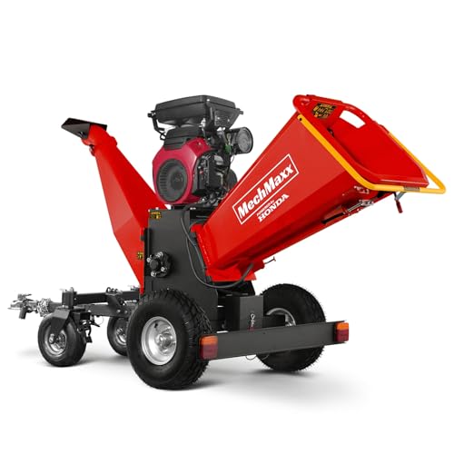 Honda 688cc 22hp Gas Wood Chipper with Towbar