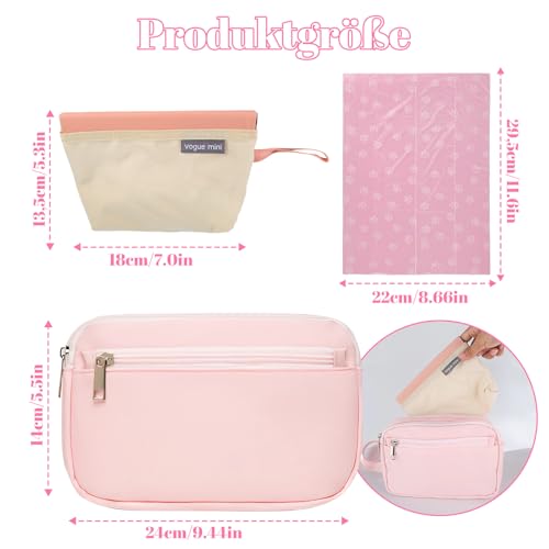 YELKOEYN wasserdichte Leckerlitasche Für Hunde - Bauchtasche Mit Verstellbarem Schultergurt, Mit Unabhängiger Abnehmbarer Haustier-Snack-Tasche, Outdoor-Bauchtasche Hundetraining Hunde Spazieren