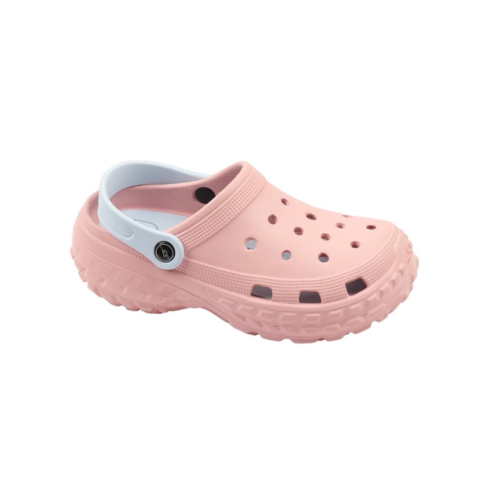 Indifeet - Classic Clogs for Women, Woman Waterproof Clog Shoes, Womens Stylish Platform Shoe, Girls Latest Cute Rubber Footwear, Ladies Beach floaters Sandals, Casual Water Slippers, Pink (B0CHN1T2QB) Amazon Price History, Amazon Price Tracker