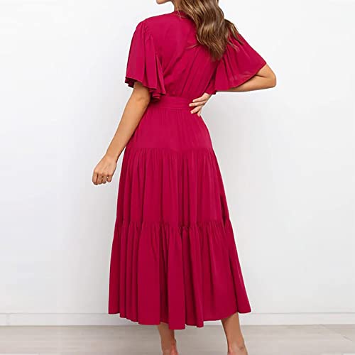 Roupa de banho feminina plissada larga franzido básico praia formal formatura férias ajuste solto ma